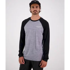 Mons RoyaleIcon Merino Raglan Long Sleeve - T-shirt en laine mérinos homme