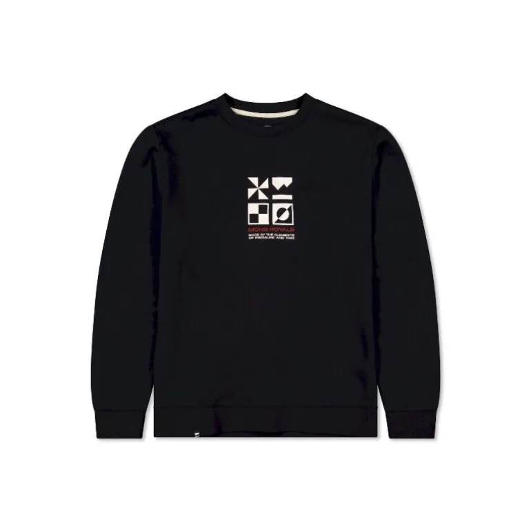 Mons RoyaleInversion Merino Crew - Sweatshirt en laine mérinos homme