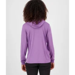 Mons RoyalePivot Merino Long Sleeve Hood - Sweatshirt en laine mérinos femme