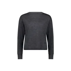 Mons RoyaleZephyr Merino Tencel™ Boxy Long Sleeve - T-shirt en laine mérinos femme