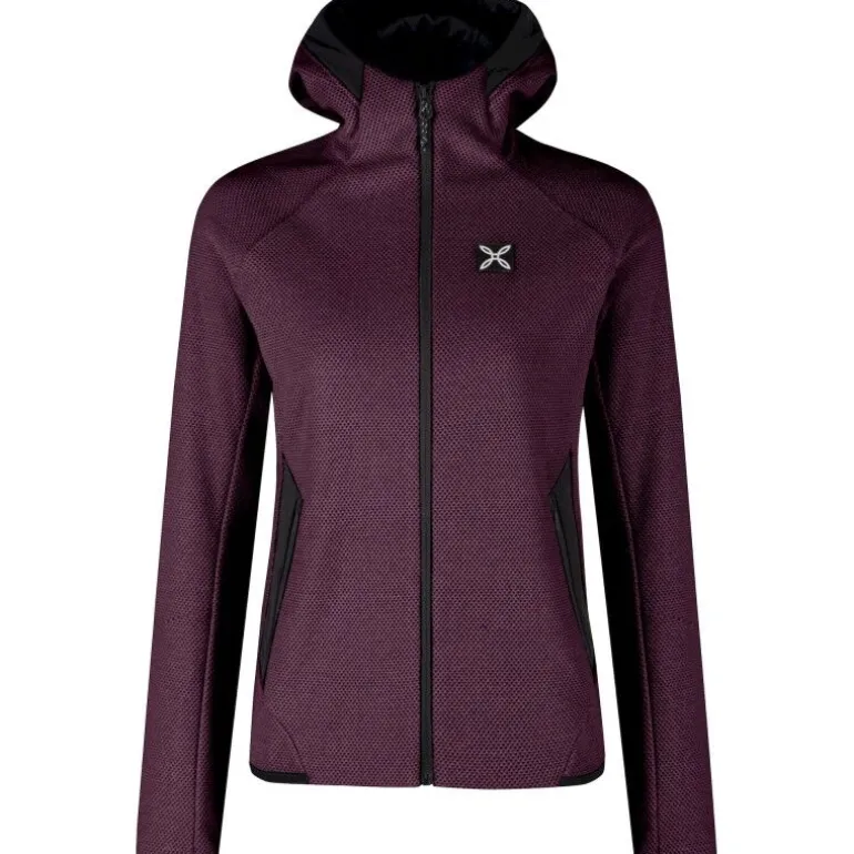 MonturaArgo Hooded Maglia - Polaire femme