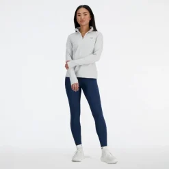 New BalanceSport Essentials Space Dye Quarter Zip - Polaire femme