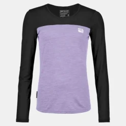 Ortovox150 Cool Logo LS - T-shirt en laine mérinos femme