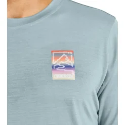 Ortovox140 Cool Mountain Gradient TS - T-shirt en laine mérinos homme