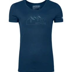 Ortovox150 Cool Vintage Badge TS - T-shirt en laine mérinos femme