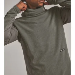 OrtovoxFleece Cord Hoodie - Polaire en laine mérinos homme