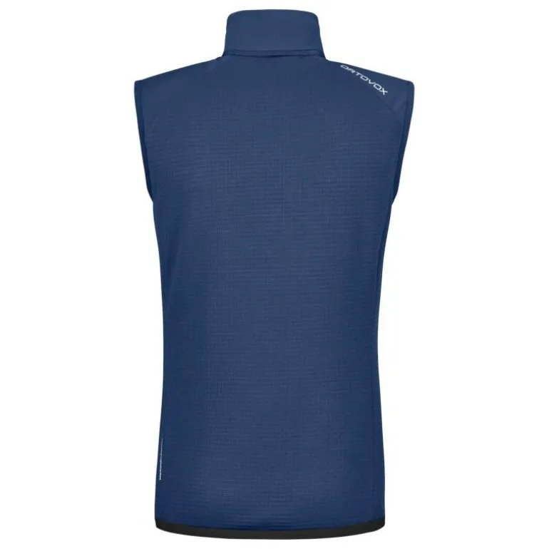 OrtovoxFleece Grid Vest - Veste sans manches femme