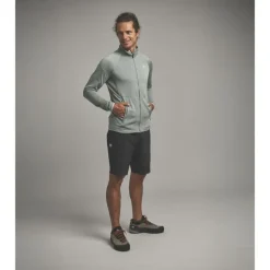 OrtovoxFleece Light Grid Jacket - Polaire en laine mérinos homme