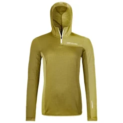 OrtovoxFleece Light Grid Zn Hoody - Polaire femme