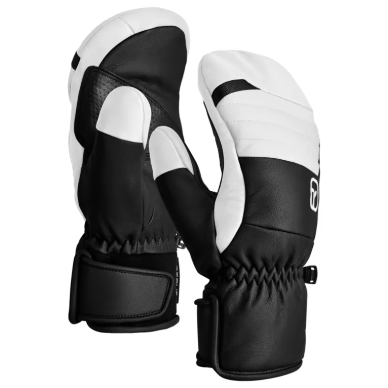 OrtovoxFull Leather Mitten - Moufles femme