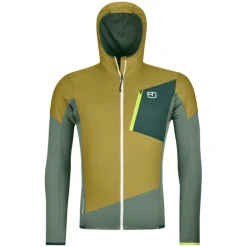 OrtovoxLadiz Hybrid Jacket - Veste en laine mérinos homme