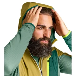OrtovoxLadiz Hybrid Jacket - Veste en laine mérinos homme