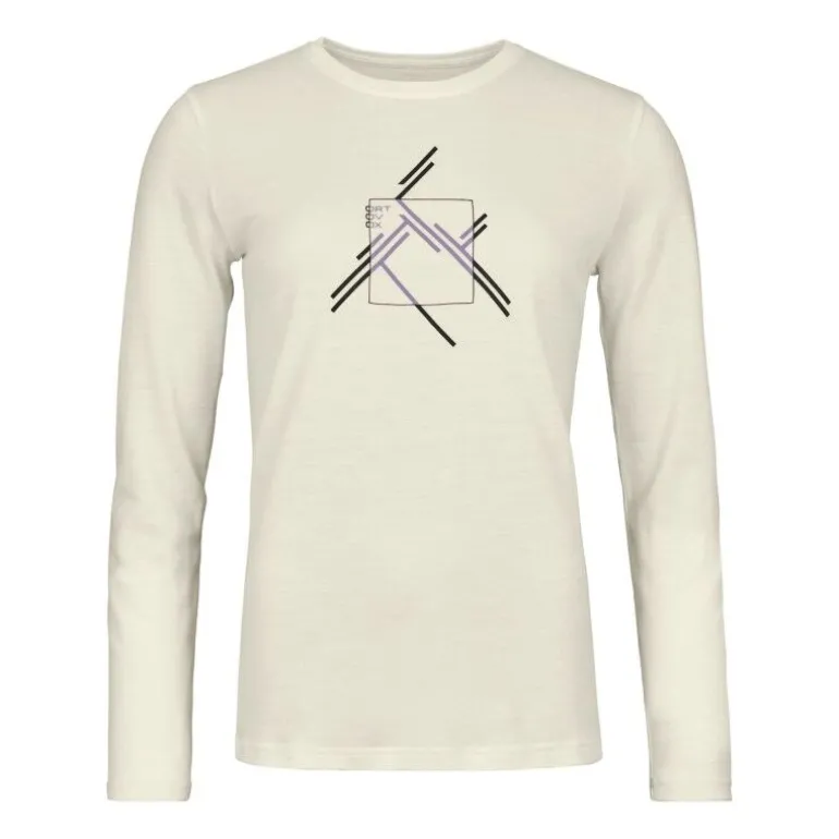 Ortovox185 Merino Mountain Cutout LS - T-shirt en laine mérinos femme