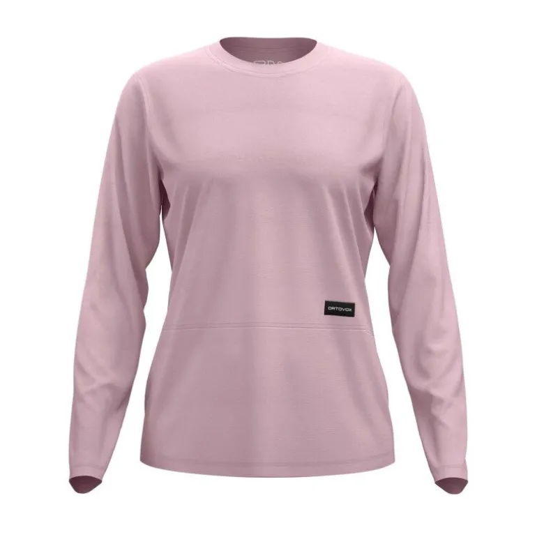 Ortovox185 Merino Patch LS - T-shirt en laine mérinos femme