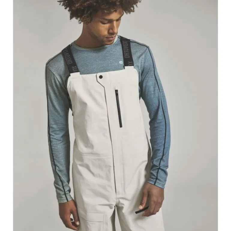 OrtovoxRavine Plus 3L Bib Pants - Pantalon hardshell homme