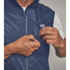 OrtovoxTrace Windbreaker Vest - Veste sans manches homme