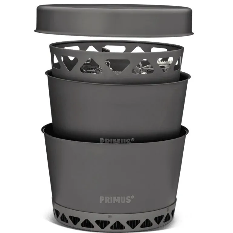 PrimusPrimetech Stove Set 2x2.3L W.Pan - Set de cuisson