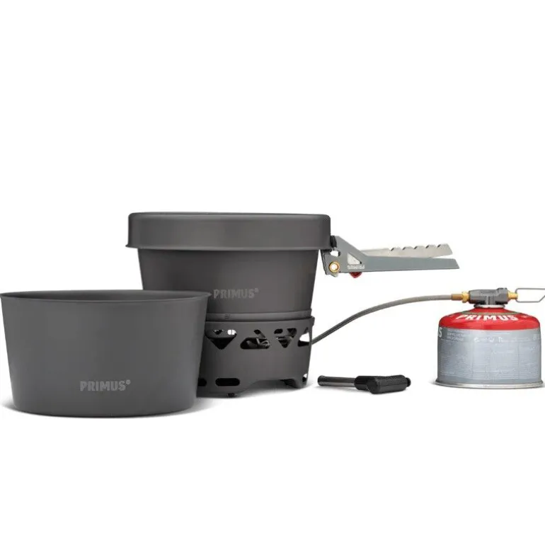 PrimusPrimetech Stove Set 2x2.3L W.Pan - Set de cuisson