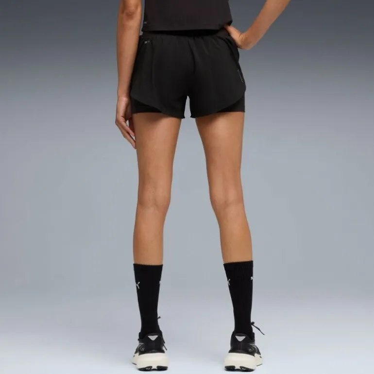 PumaW Dreamrun 2In1 3" Drycell Short - Short running femme