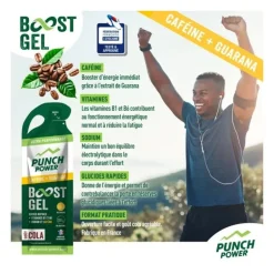 Punch PowerPack 6 Gels Cafeine - Gel énergétique
