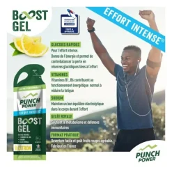 Punch PowerPack 6 Gels Effort Intense - Gel énergétique