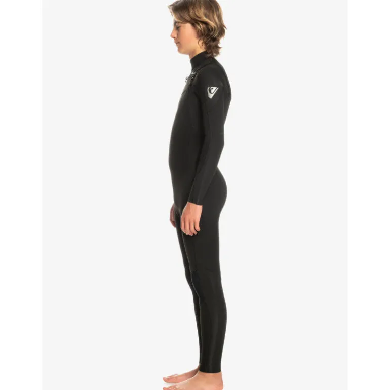 Quiksilver4/3mm Boy's Everyday Sessions Chest Zip - Combinaison de surf enfant