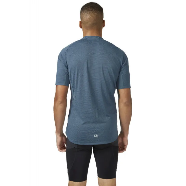 RabCindercrino Zip Tee - Maillot vélo homme