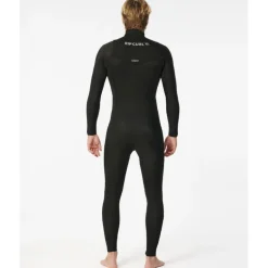 Rip CurlDawn Patrol 4/3 mm Chest Zip Wetsuit - Combinaison de surf homme
