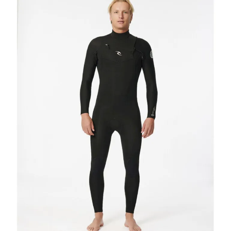 Rip CurlDawn Patrol Perf 4/3 mm Chest Zip Wetsuit - Combinaison de surf homme