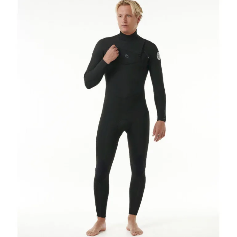 Rip CurlDawn Patrol Perf 4/3 mm Chest Zip Wetsuit - Combinaison de surf homme