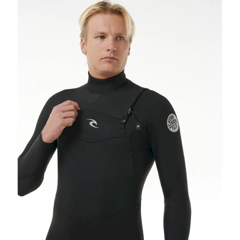 Rip CurlDawn Patrol Perf 4/3 mm Chest Zip Wetsuit - Combinaison de surf homme