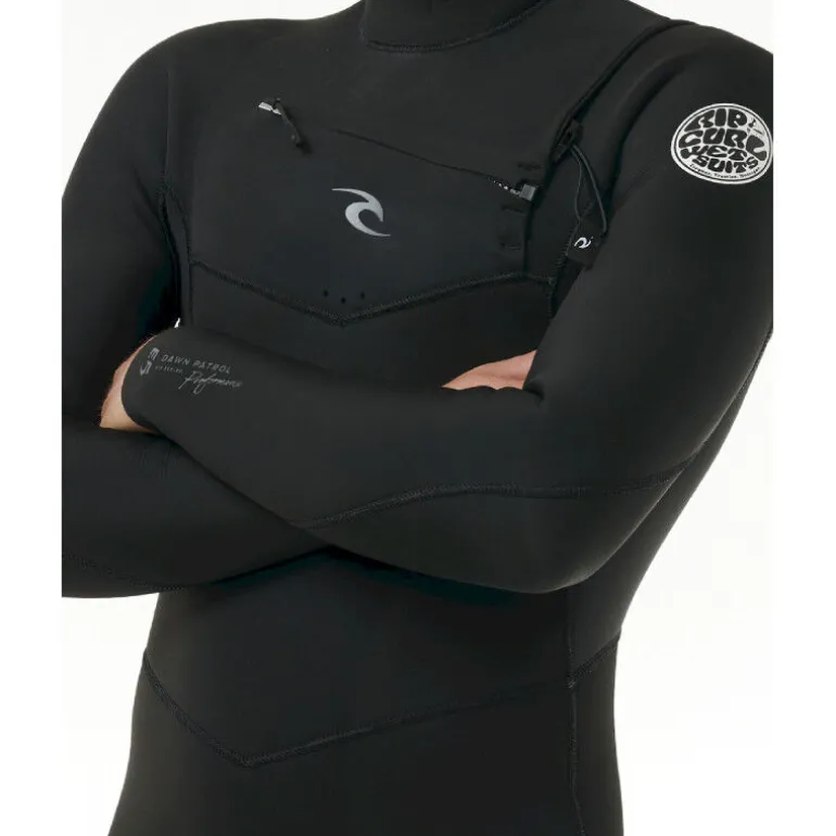 Rip CurlDawn Patrol Perf 4/3 mm Chest Zip Wetsuit - Combinaison de surf homme