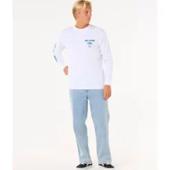 Rip CurlFade Out Icon L/S Tee - T-shirt homme