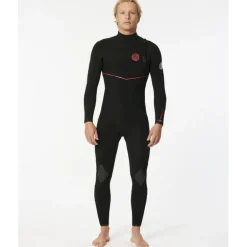 Rip CurlFlashbomb Fusion 3/2 mm Zip Free - Combinaison de surf homme