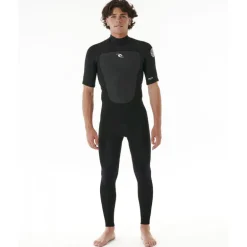 Rip CurlOmega 2/2 mm Back Zip Short Sleeve Wetsuit - Combinaison de surf homme