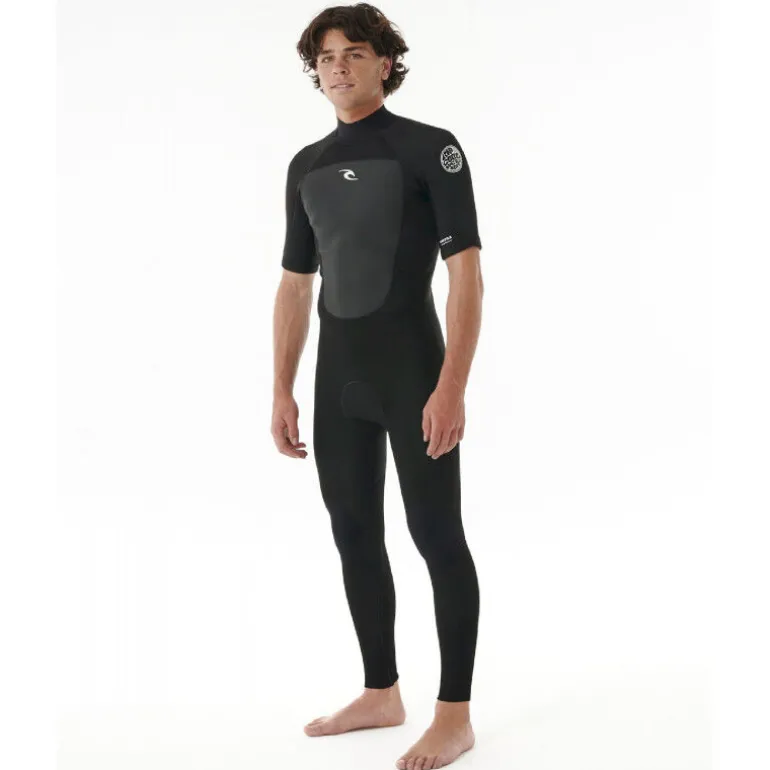 Rip CurlOmega 2/2 mm Back Zip Short Sleeve Wetsuit - Combinaison de surf homme