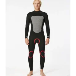 Rip CurlOmega 4/3 mm Back Zip Wetsuit - Combinaison de surf homme