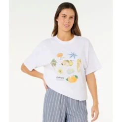Rip CurlPoolside Heritage Tee - T-shirt femme