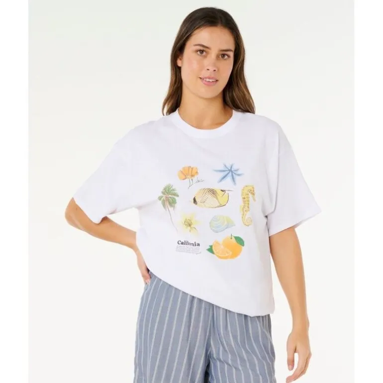 Rip CurlPoolside Heritage Tee - T-shirt femme