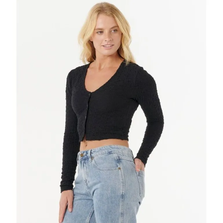 Rip CurlSunset Luau Texture Ls Tee - T-shirt femme