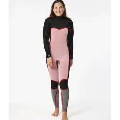 Rip CurlWomen Dawn Patrol 3/2 mm Chest Zip Wetsuit - Combinaison de surf femme