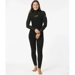 Rip CurlWomen Dawn Patrol 3/2 mm Chest Zip Wetsuit - Combinaison de surf femme