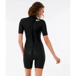 Rip CurlWomen Freelite Short Sleeve Springsuit - Combinaison de surf femme