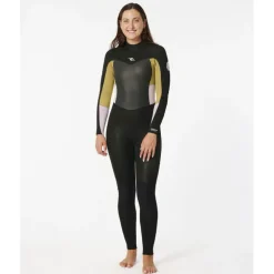 Rip CurlWomen Omega 3/2 mm Back Zip Wetsuit - Combinaison de surf femme