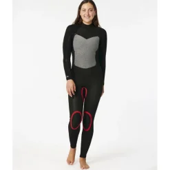 Rip CurlWomen Omega 3/2 mm Back Zip Wetsuit - Combinaison de surf femme