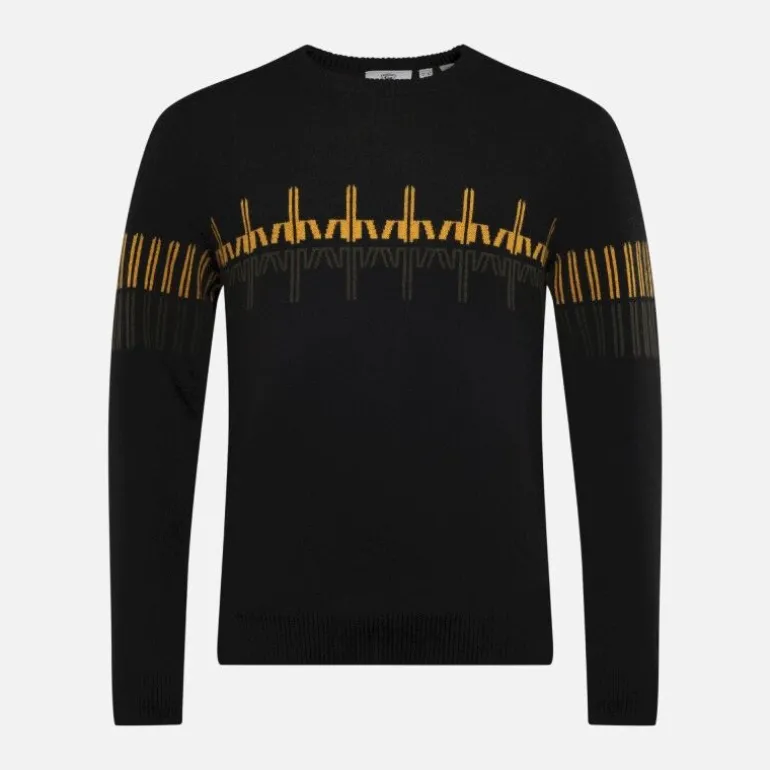 RossignolPatterned CN Sweater - Pull en laine mérinos homme