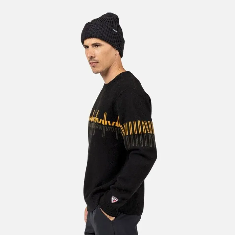 RossignolPatterned CN Sweater - Pull en laine mérinos homme