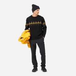 RossignolPatterned CN Sweater - Pull en laine mérinos homme