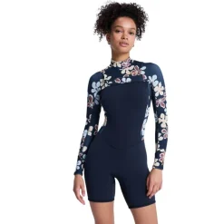 Roxy2.0 Swell Natural Fz Ls Spring - Combinaison de surf femme