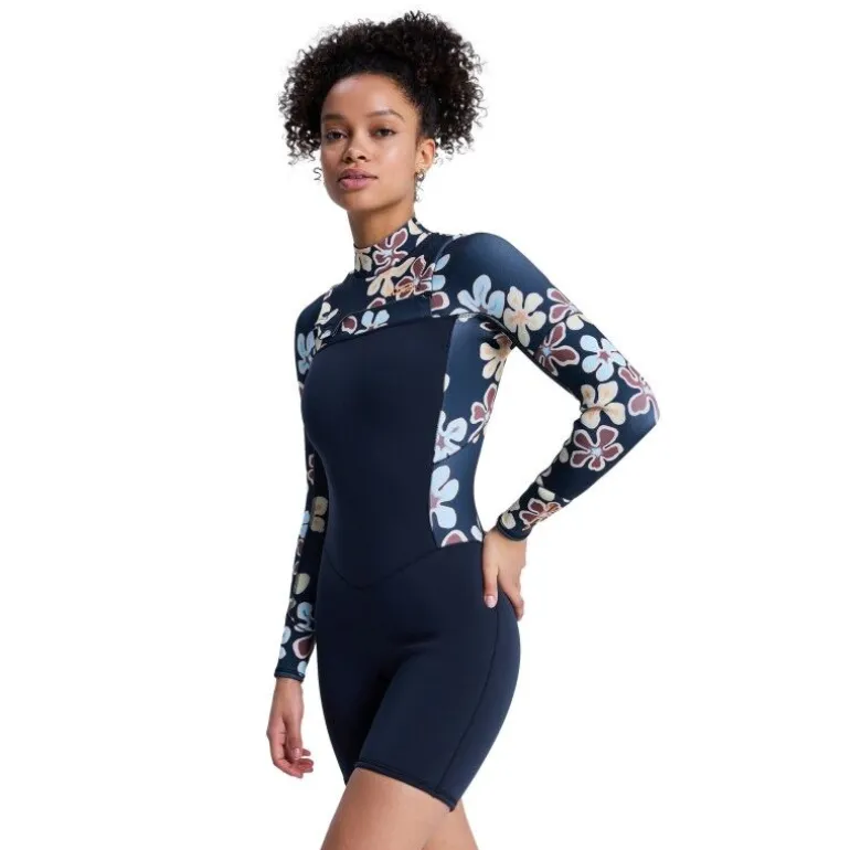Roxy2.0 Swell Natural Fz Ls Spring - Combinaison de surf femme